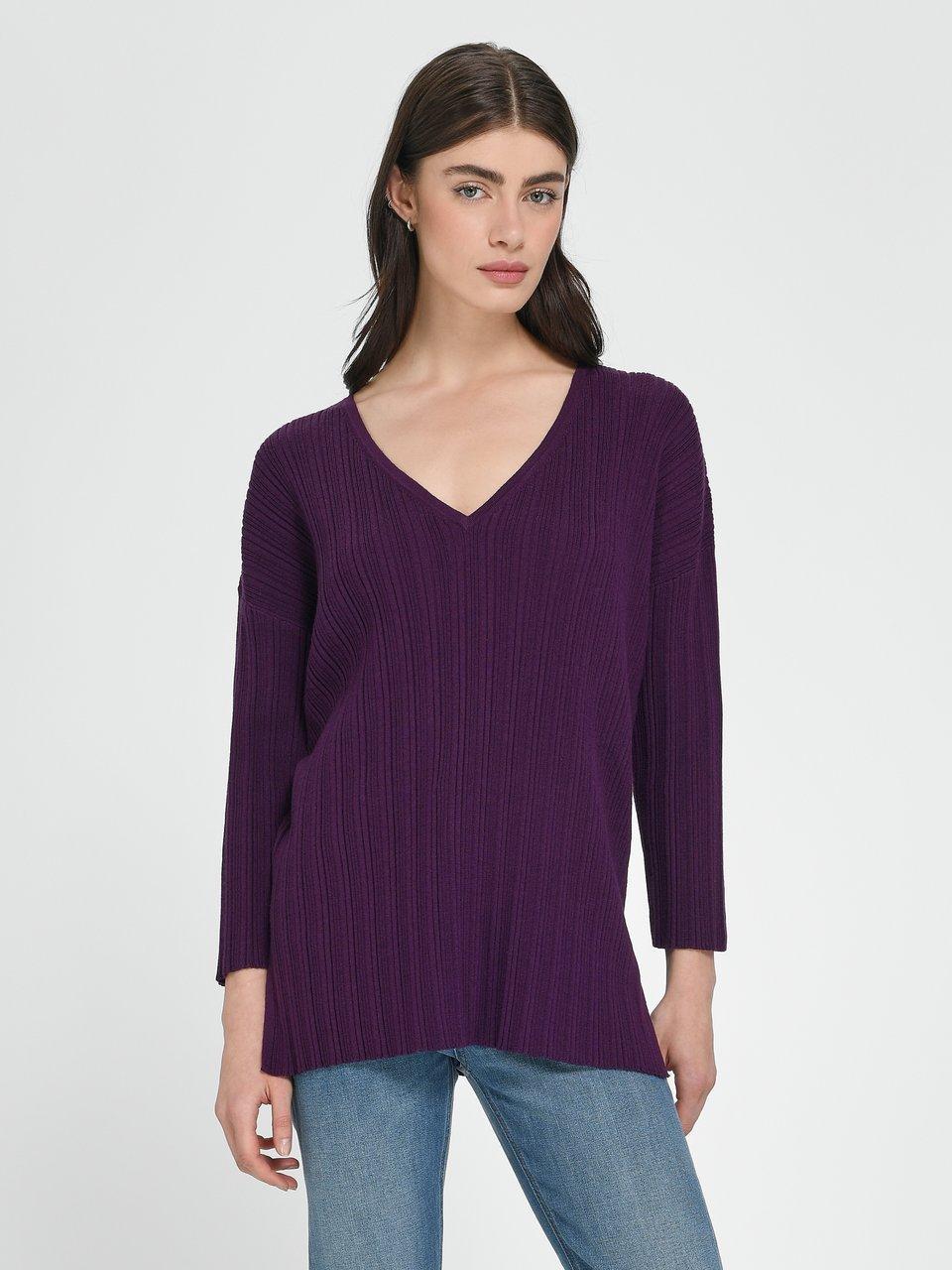 Laura Biagiotti Roma - V-Pullover mit 3/4-Arm