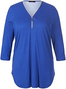 emilia lay - Long-Shirt 3/4-Arm  blau