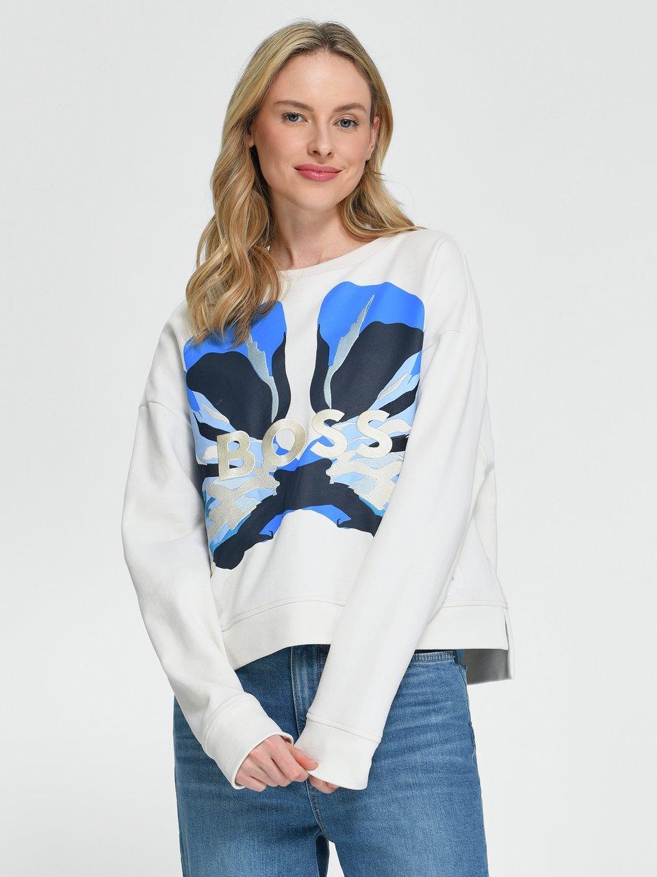 BOSS - Sweatshirt Ehanne van 100% katoen