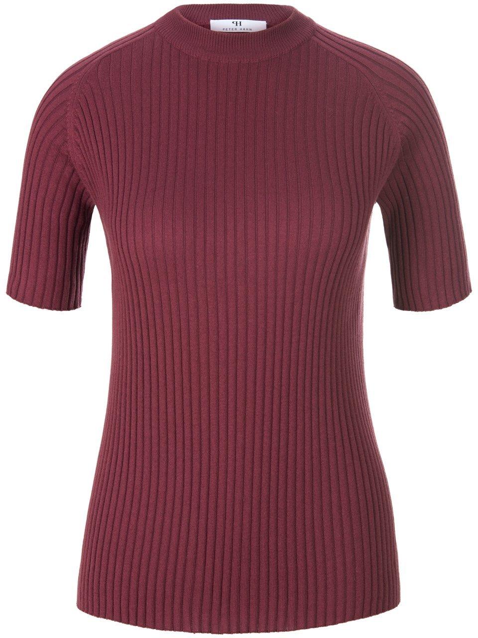 Rundhals-Pullover 1/2-Arm Peter Hahn rot günstig online kaufen