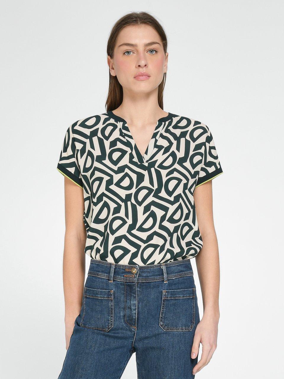 oui - Blusen-Shirt mit überschnittener Schulter