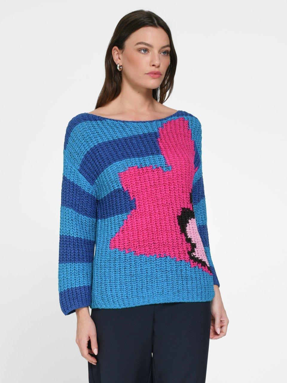 oui - Pullover mit U-Boot-Ausschnitt