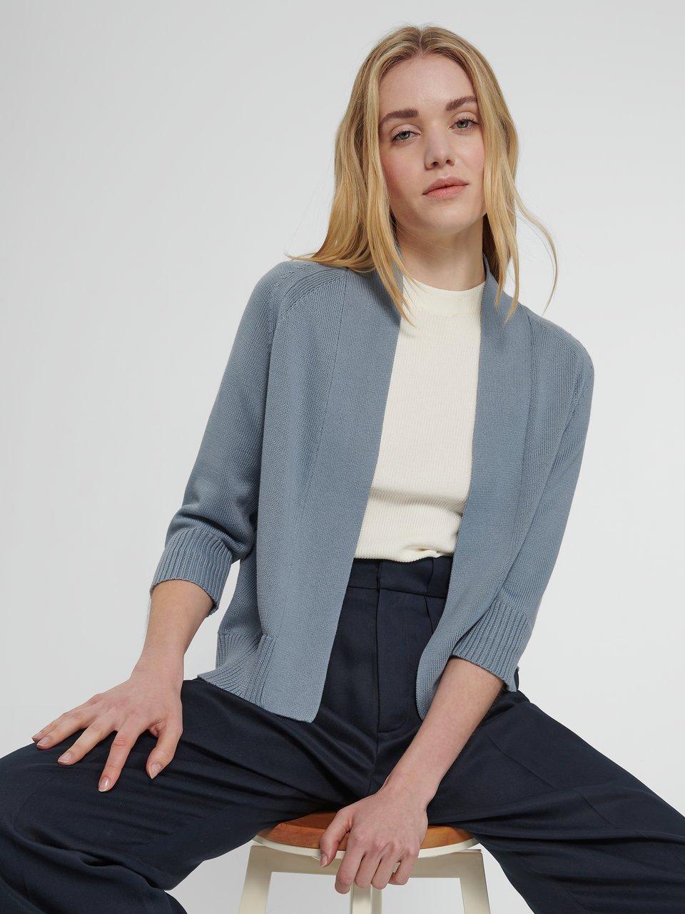 Peter Hahn - Strickjacke mit 3/4-Arm aus 100% SUPIMA®-Baumwolle