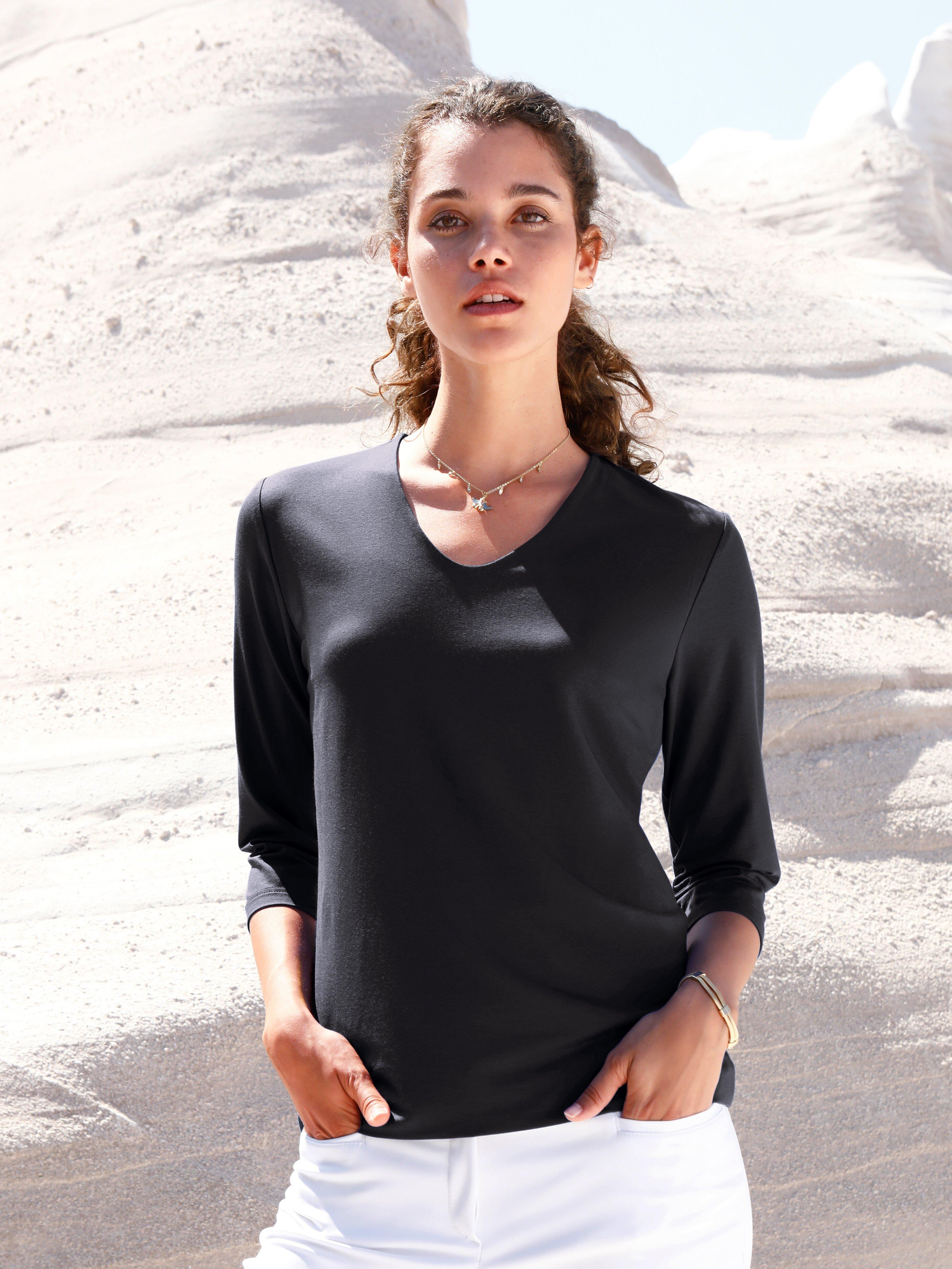 Peter Hahn - V-Shirt mit 3/4-Arm
