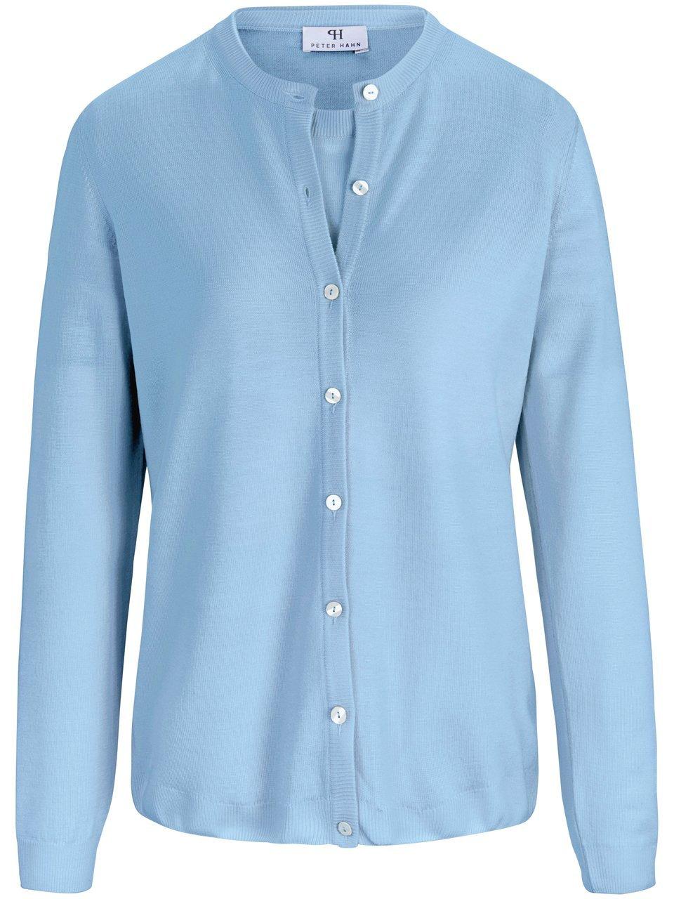 Thumbnail - Peter Hahn - Twinset aus 100%Schurwolle Pure Tasmanian Wool, blau, Gr. 52 / XXL - Schurwolle
