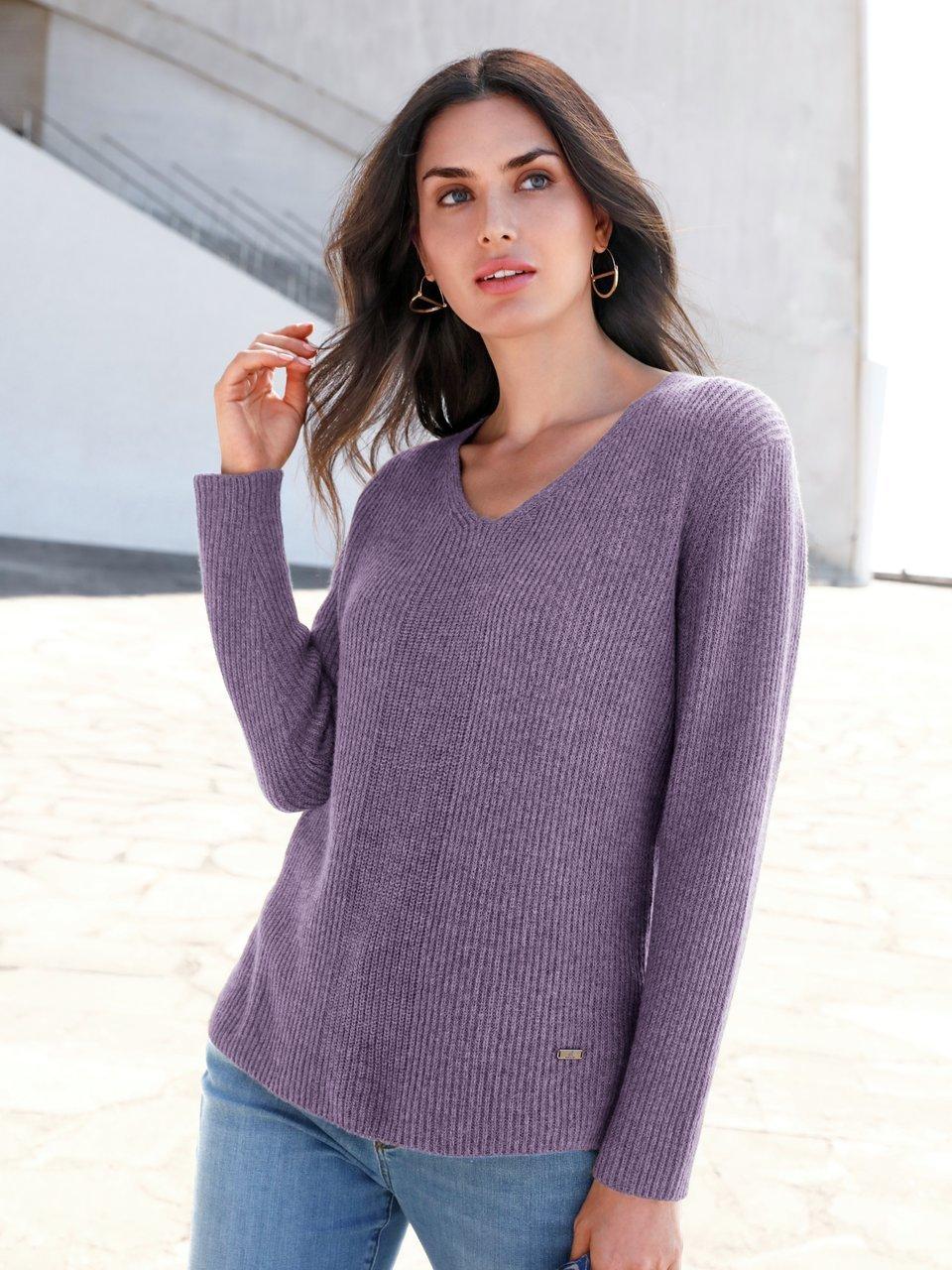 Emilia Lay - Le pull col V manches longues
