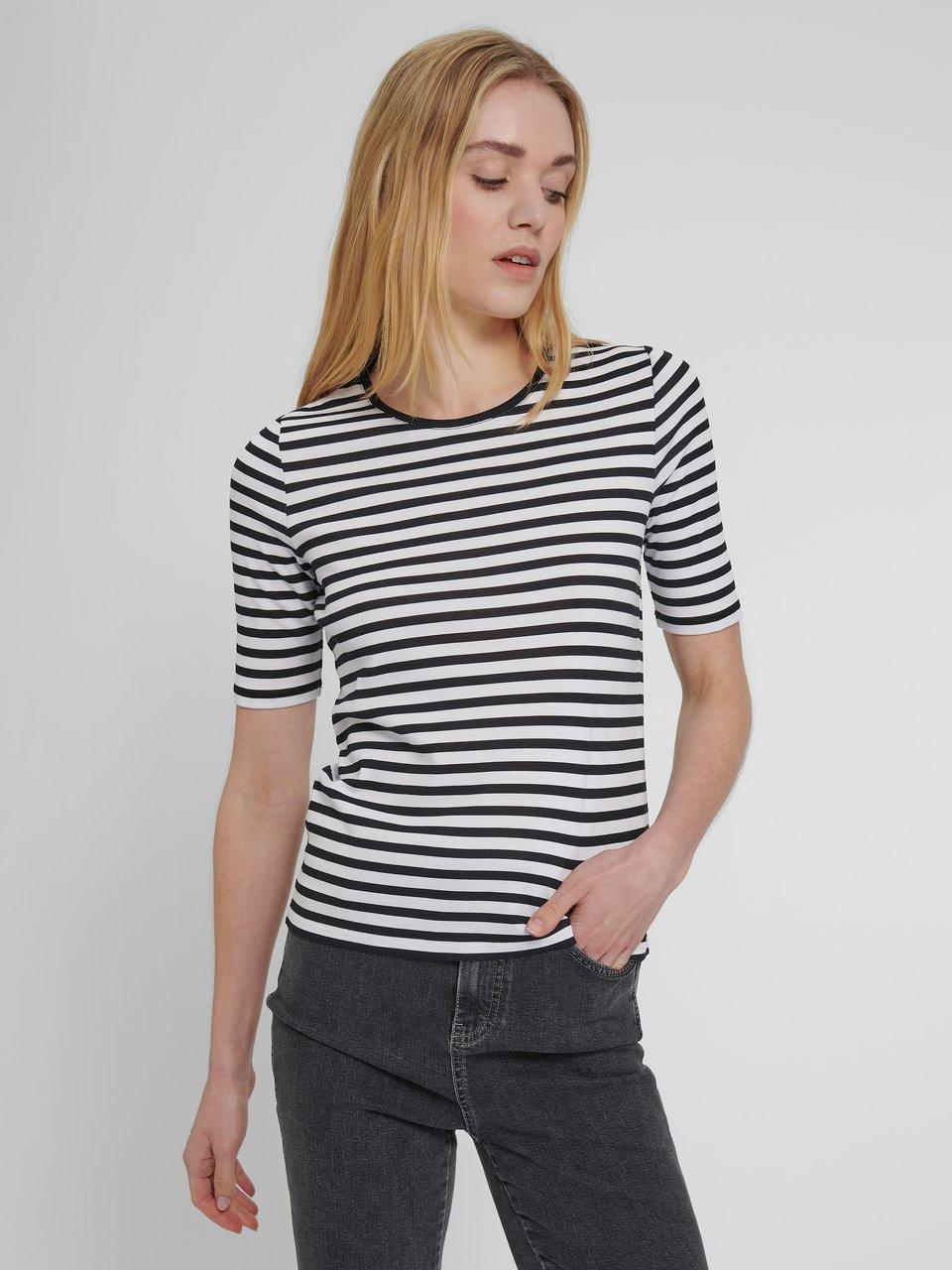 Peter Hahn - Shirt in set van 2 van 100% katoen met ronde hals