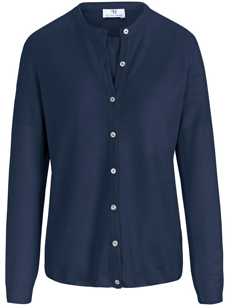 Twinset 100% scheerwol Van Peter Hahn blauw