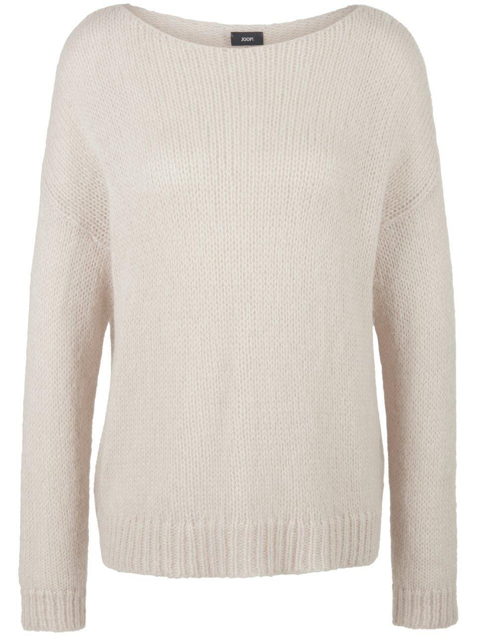 Joop! Trui ronde hals en lange mouwen Van beige