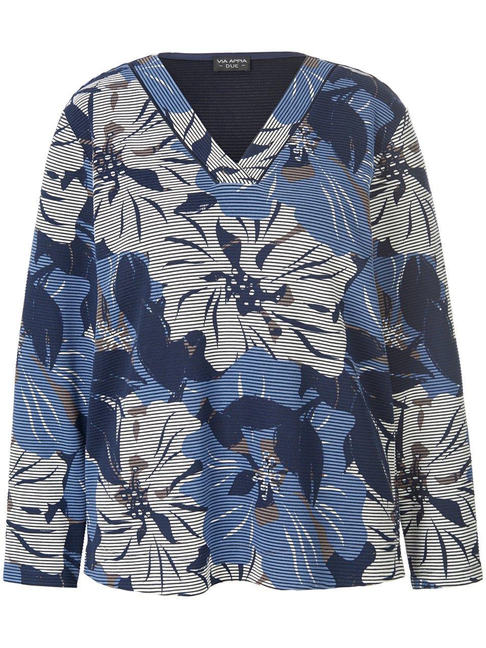 Sweatshirt lange mouwen Van Via Appia Due blauw