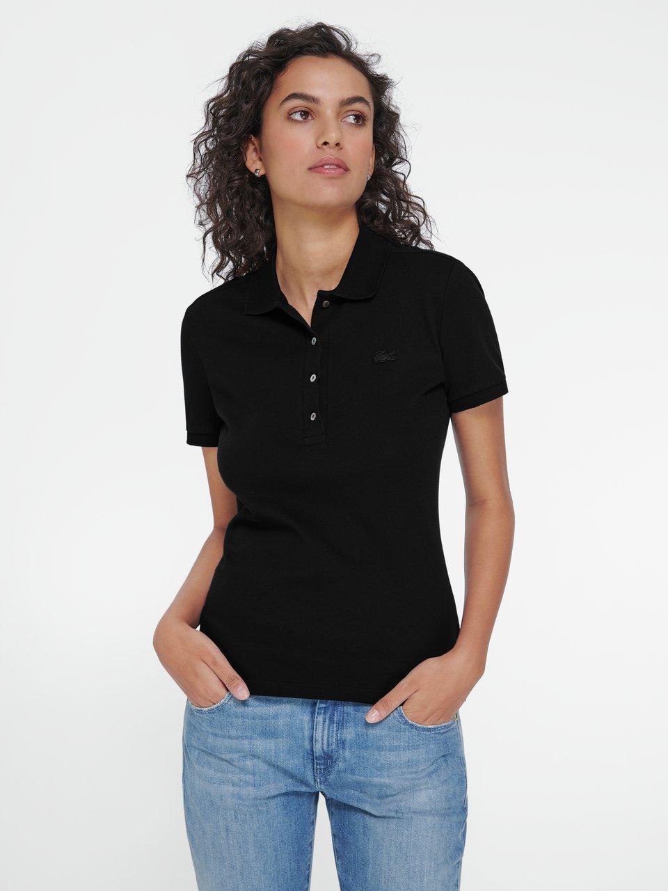 Polo lacoste noir sale femme