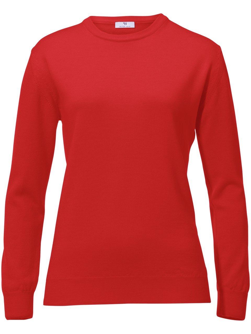 Thumbnail - Peter Hahn - Pullover aus 100% Schurwolle-Pure Tasmanian Wool, rot, Gr. 36 / S - Schurwolle