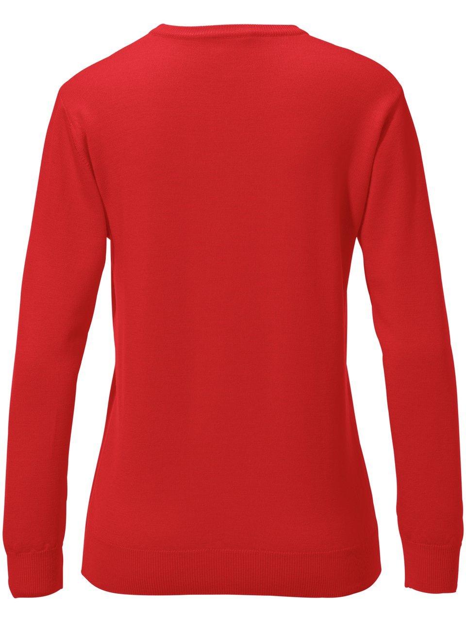 Thumbnail - Pullover aus 100% Schurwolle-Pure Tasmanian Wool Peter Hahn rot