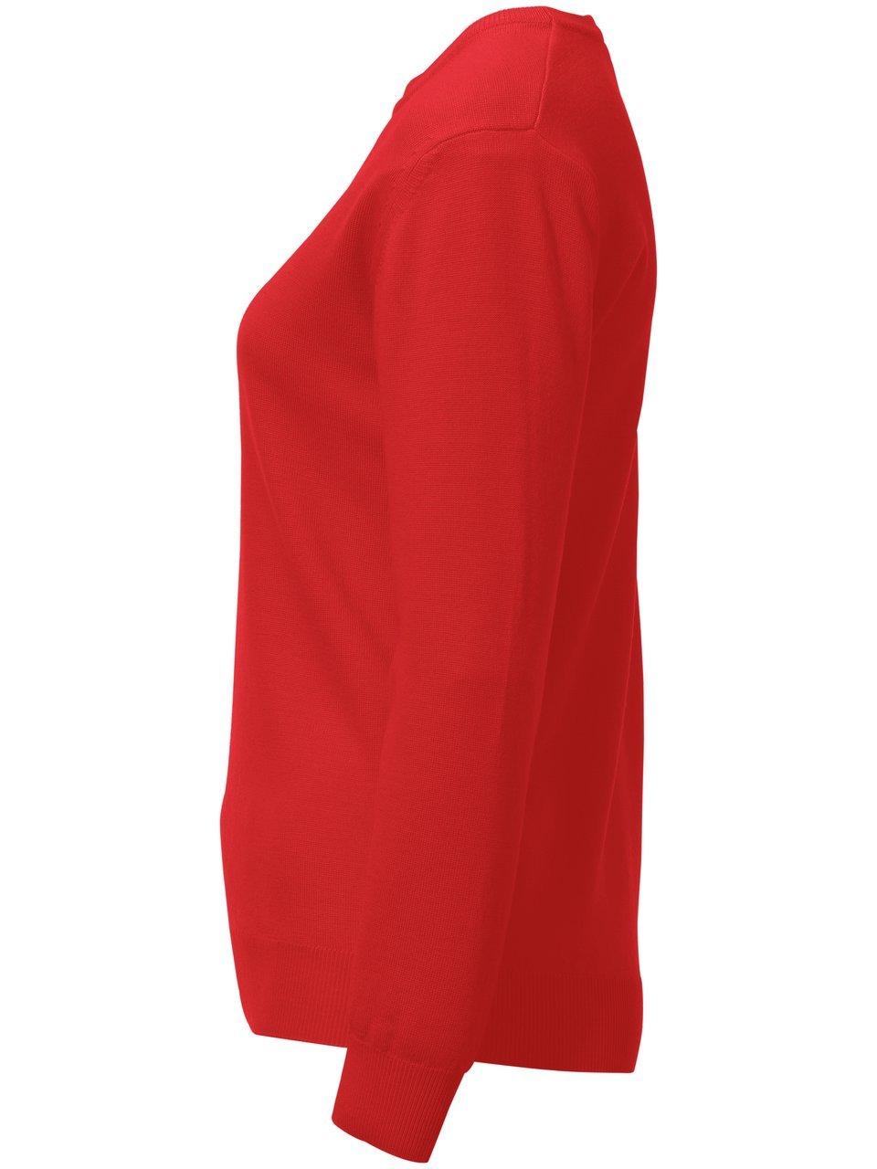 Thumbnail - Pullover aus 100% Schurwolle-Pure Tasmanian Wool Peter Hahn rot