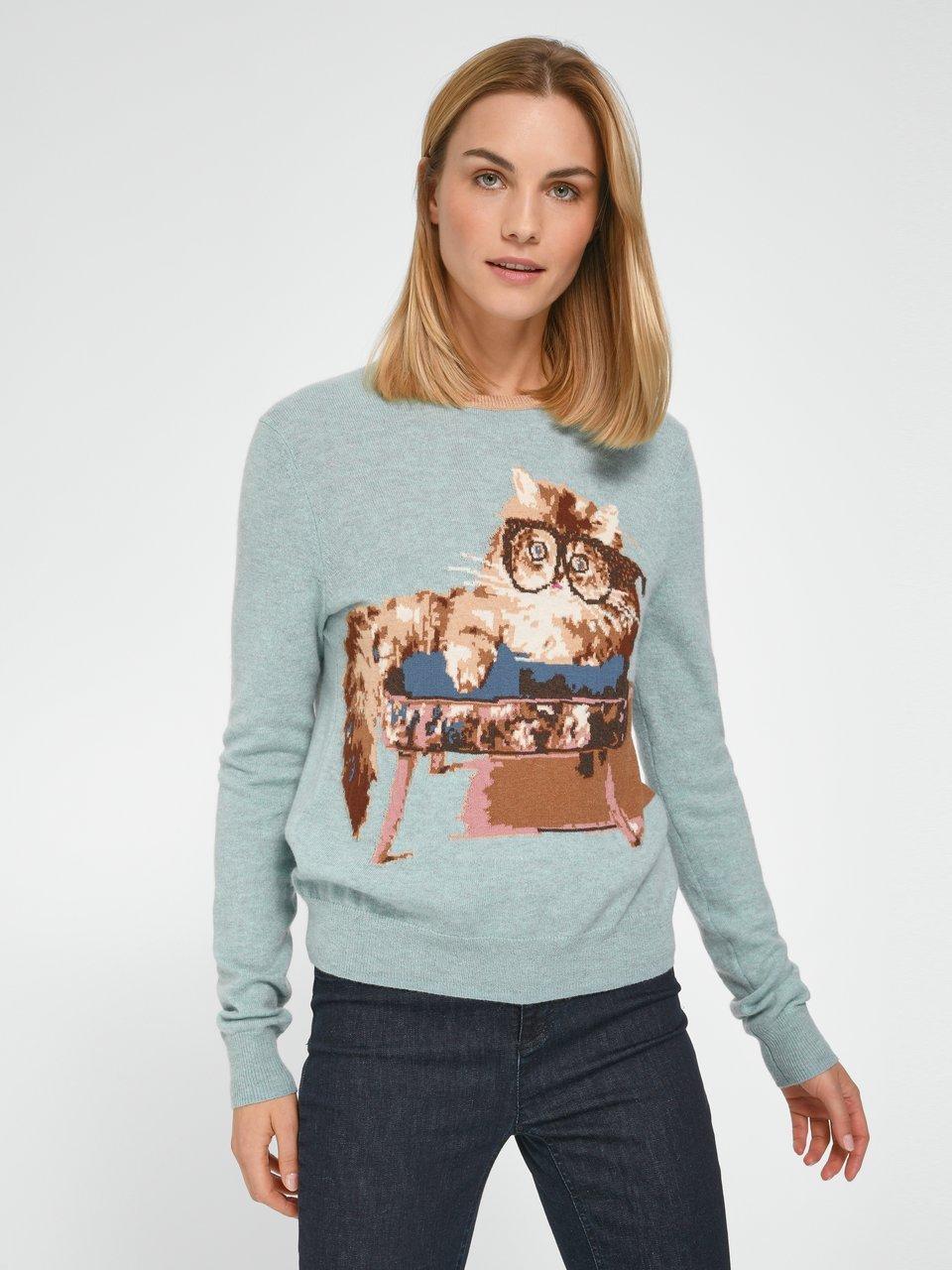 Candygarden - Rundhals-Pullover aus Schurwolle und Kaschmir
