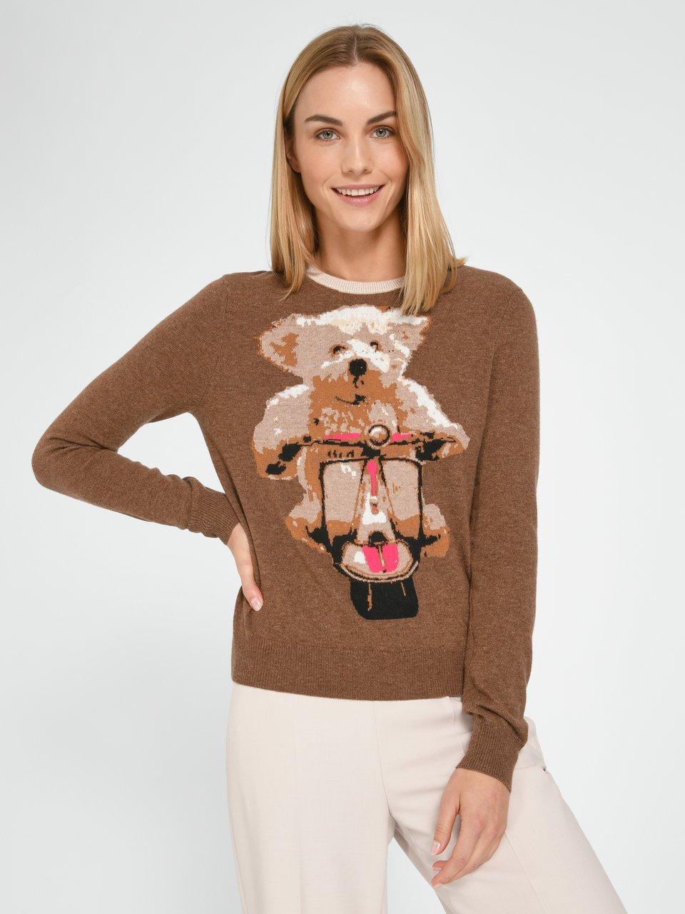 Candygarden - Rundhals-Pullover aus Schurwolle und Kaschmir