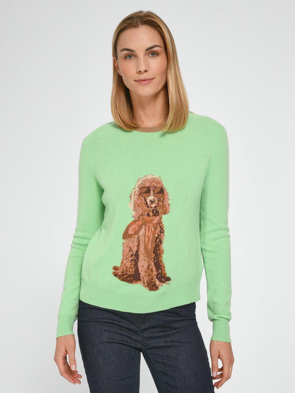 Candygarden - Rundhals-Pullover aus Schurwolle und Kaschmir