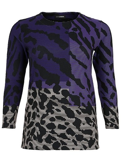 Doris Streich - Rundhals-Sweatshirt mit Animal-Print