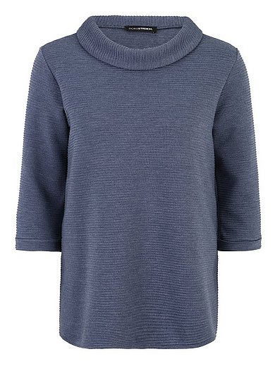Doris Streich - Sweatshirt met een platte kraag