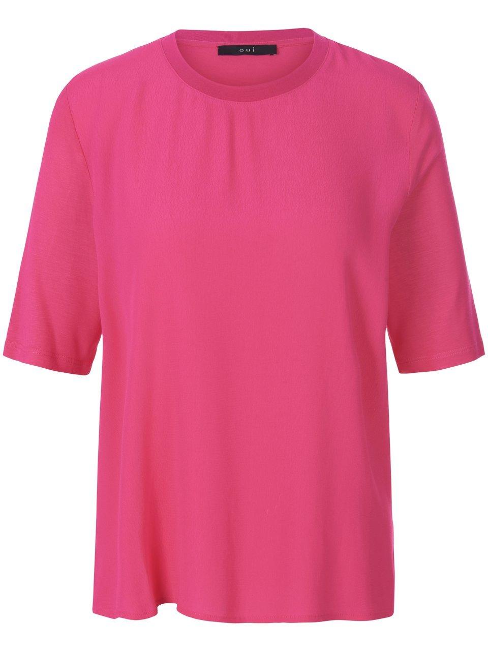 Shirt verlengde korte mouwen Van oui pink