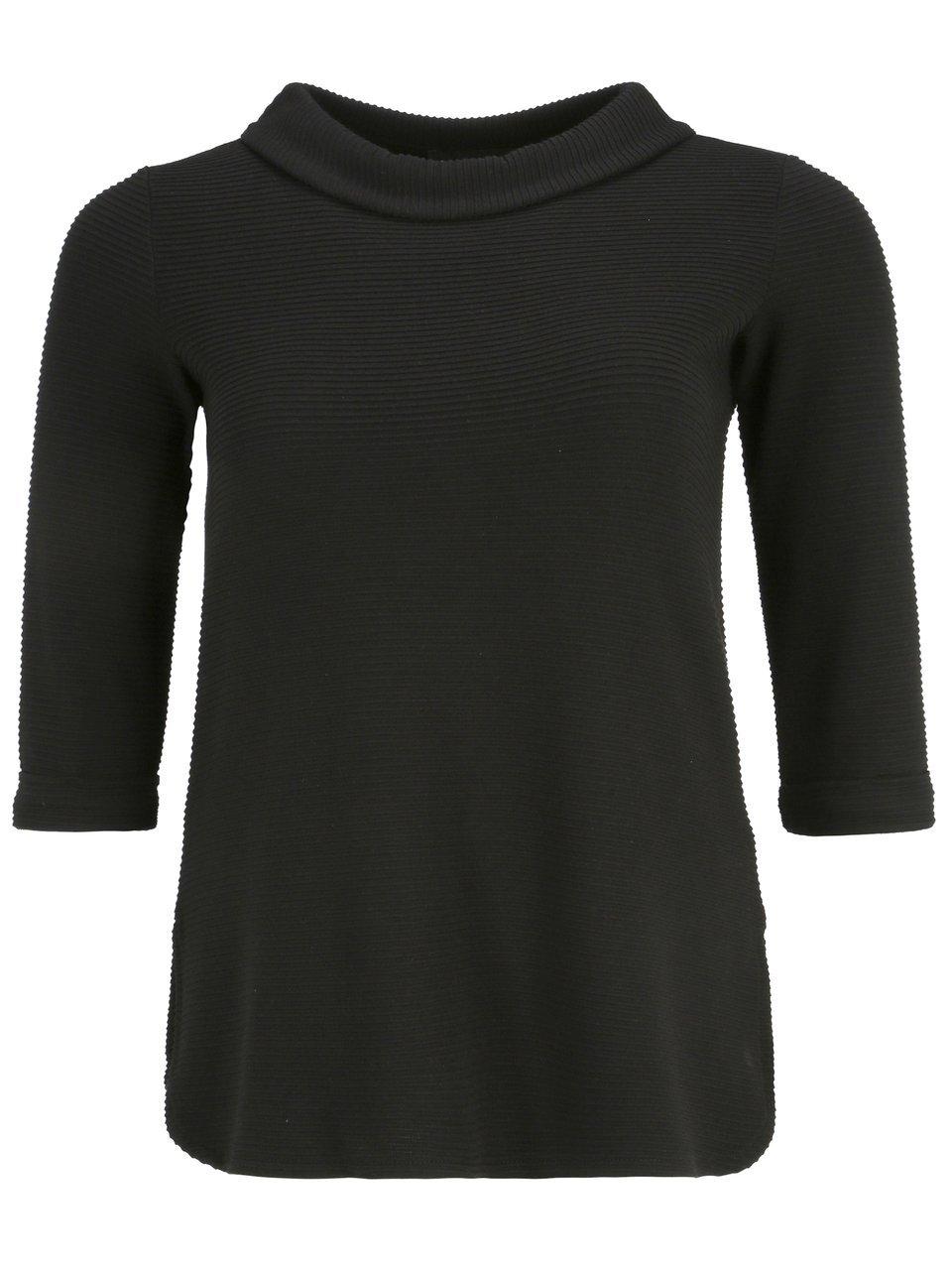 Sweatshirt staande halsboord Van Doris Streich zwart