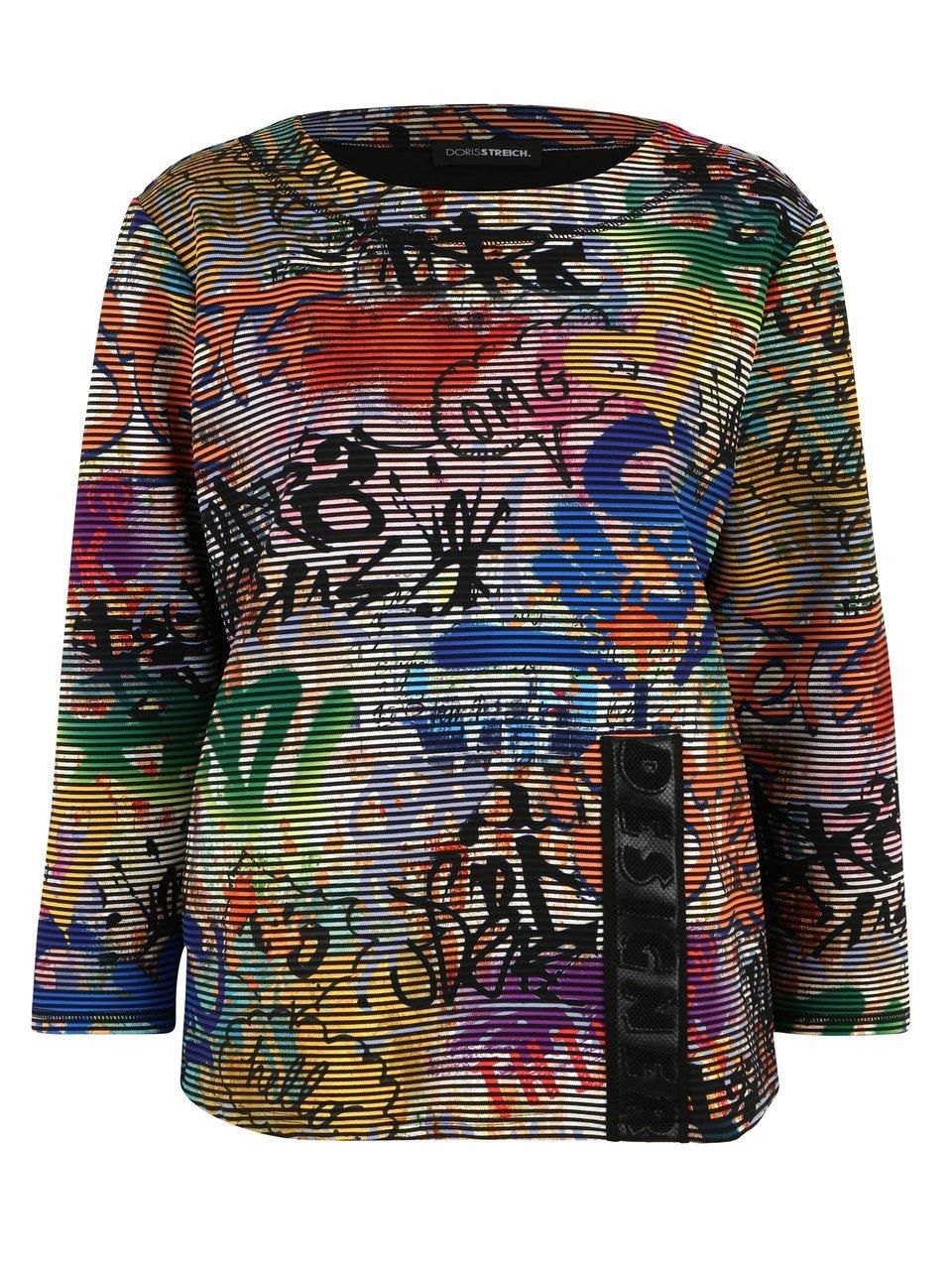 Sweatshirt ronde hals Van Doris Streich multicolour