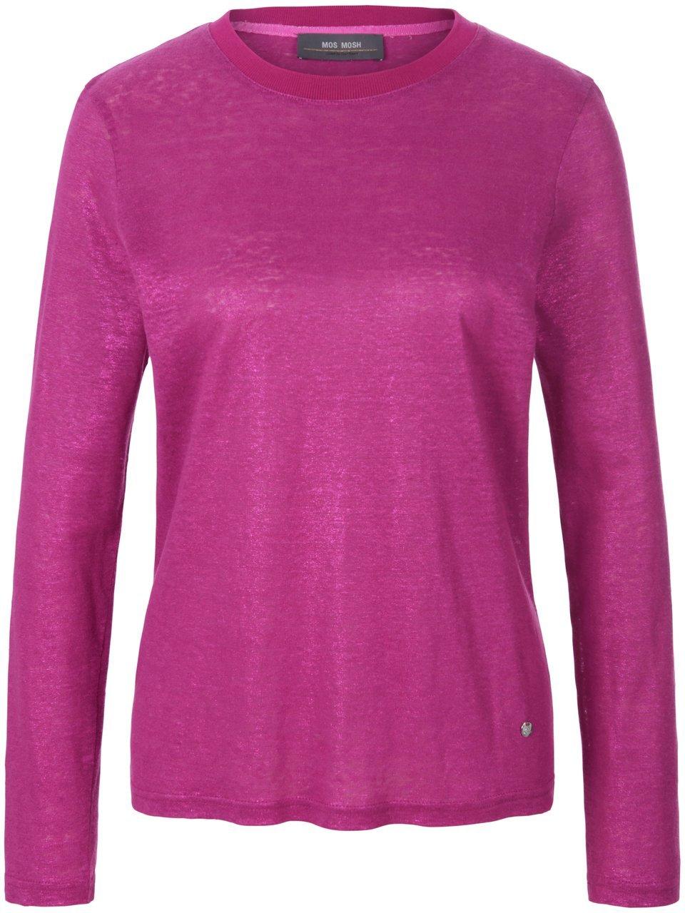 Shirt ronde hals Van Mos Mosh pink