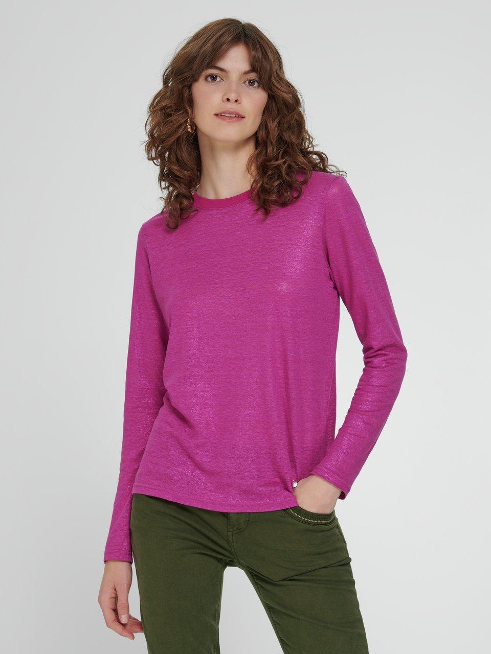 Mos Mosh - Round neck top - fuchsia