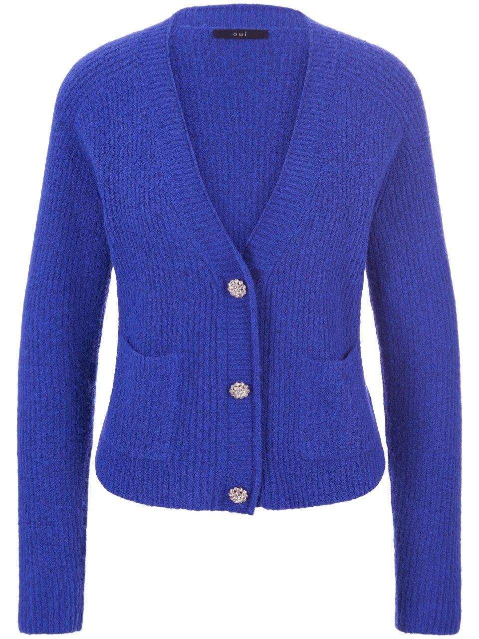 Vest in kort model Van oui blauw