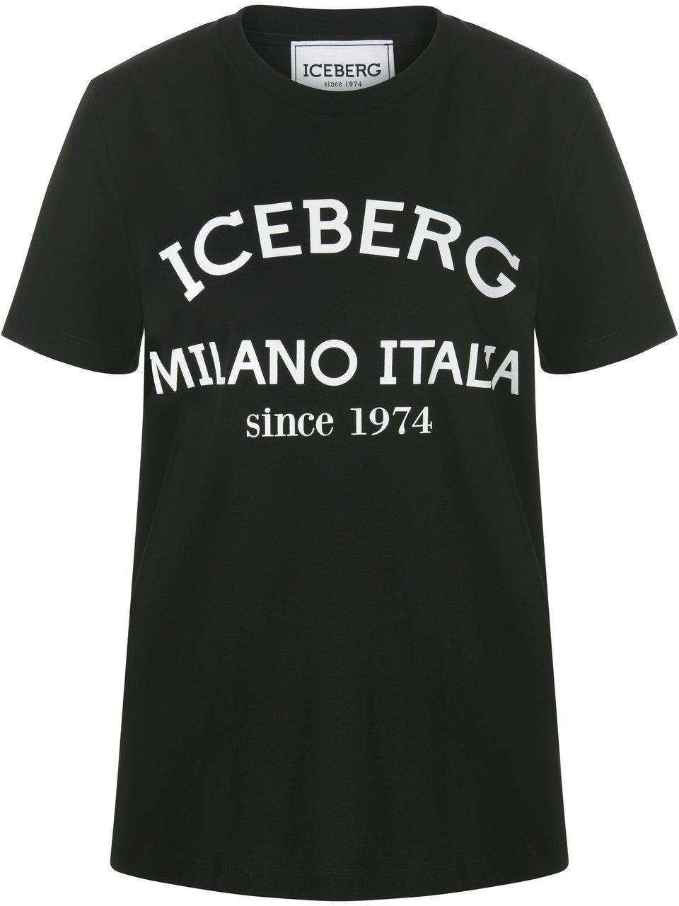Shirt ronde hals Van Iceberg zwart