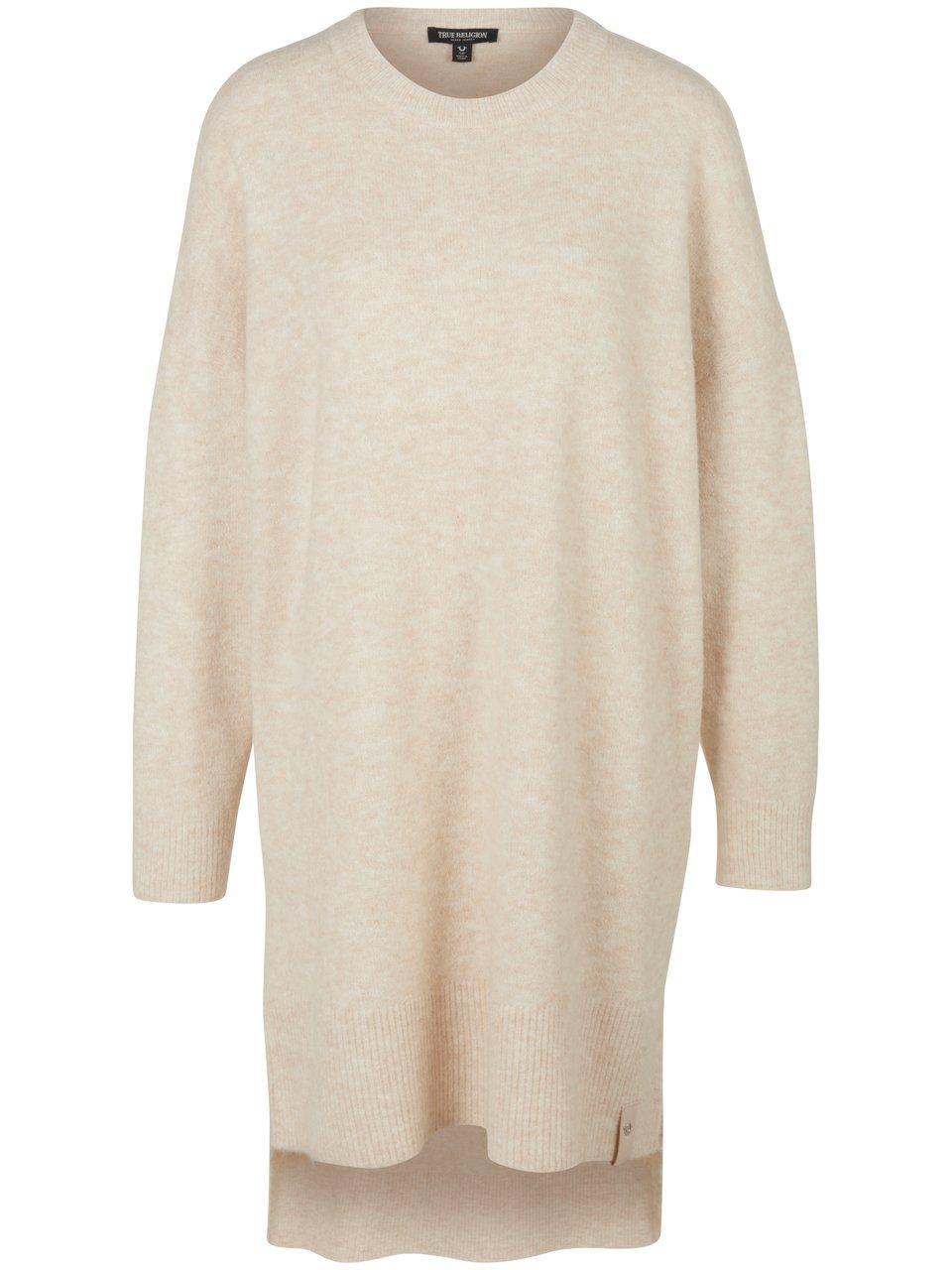 true religion - Strickkleid  weiss