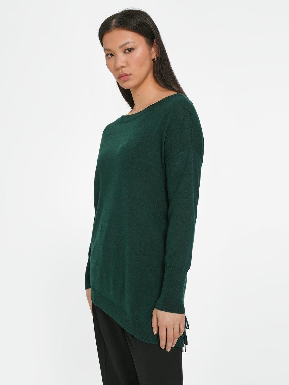 Pull cachemire vert discount sapin