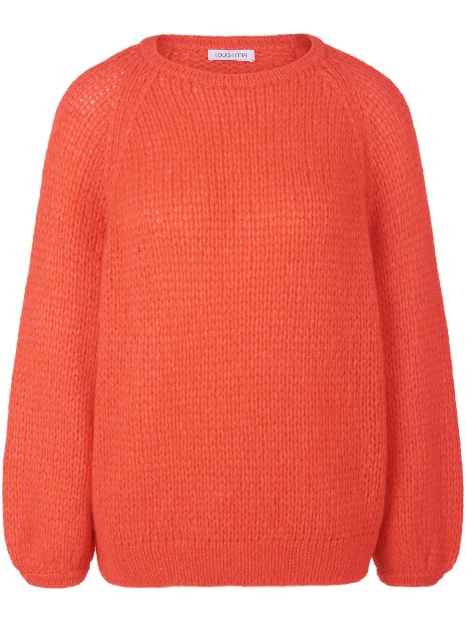 louis and mia - Rundhals-Pullover  orange