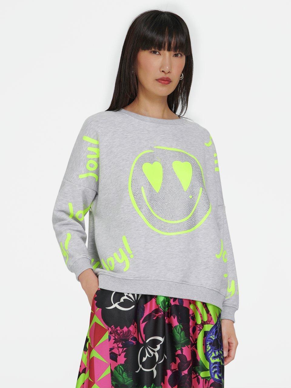 Hoodie Amore – mint/neonorange | Miss Goodlife Store
