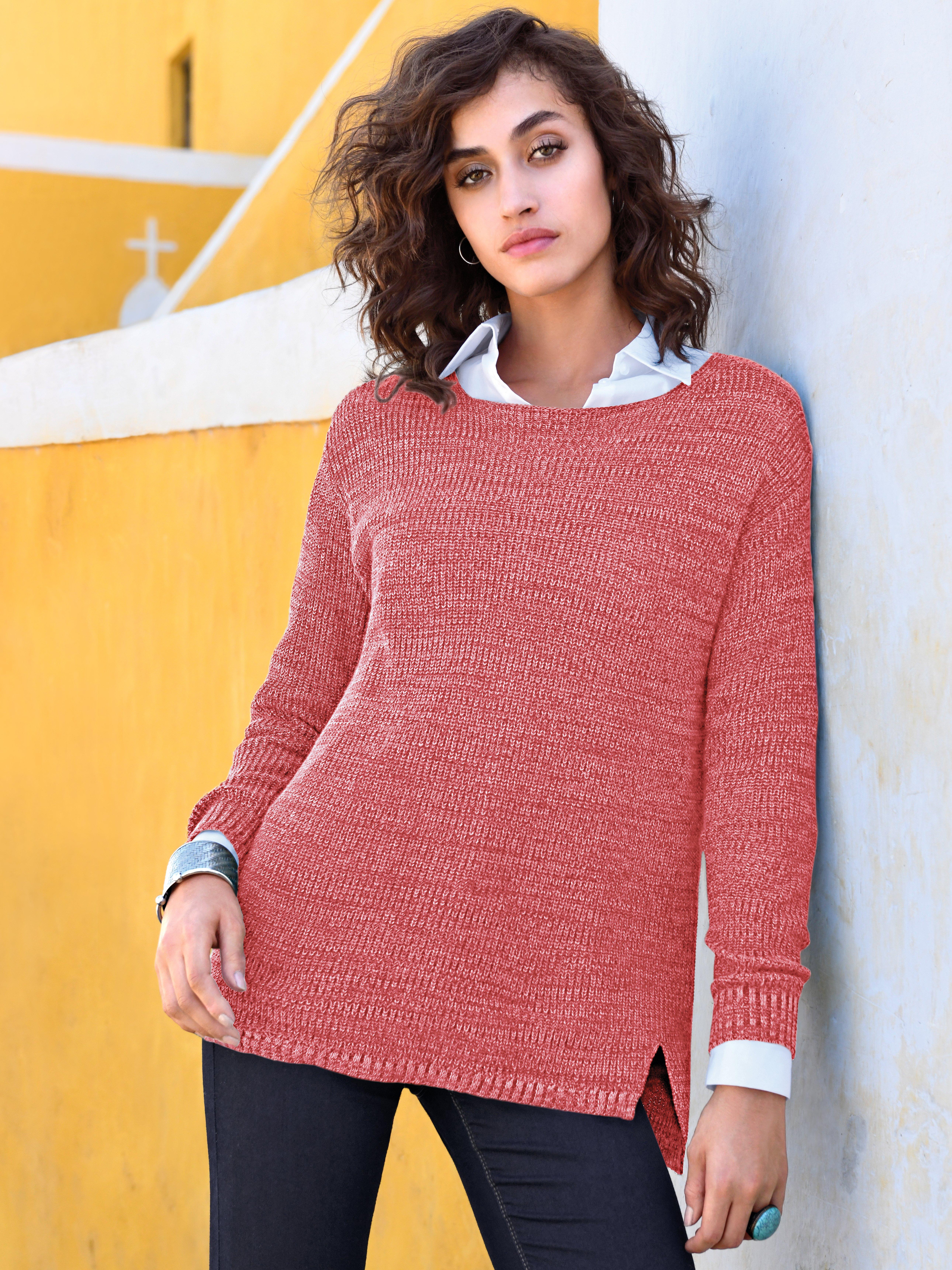 Peter Hahn - Rundhals-Pullover aus 100% SUPIMA®-Baumwolle