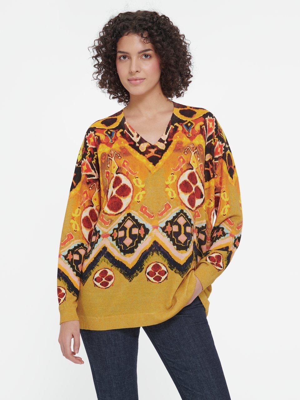 in bed with you - Pullover mit V-Ausschnitt