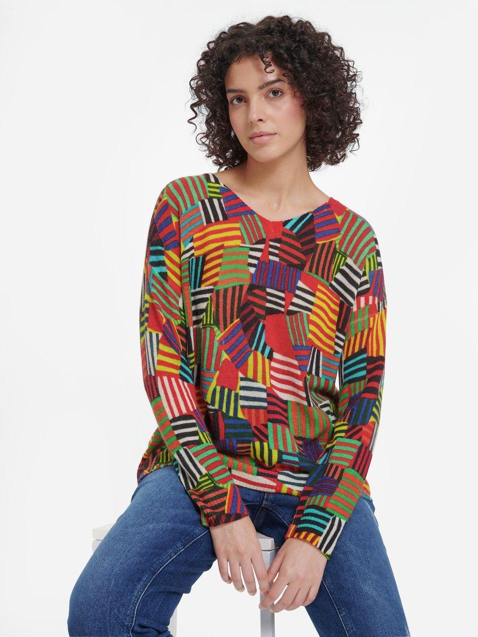 in bed with you - Pullover mit V-Ausschnitt