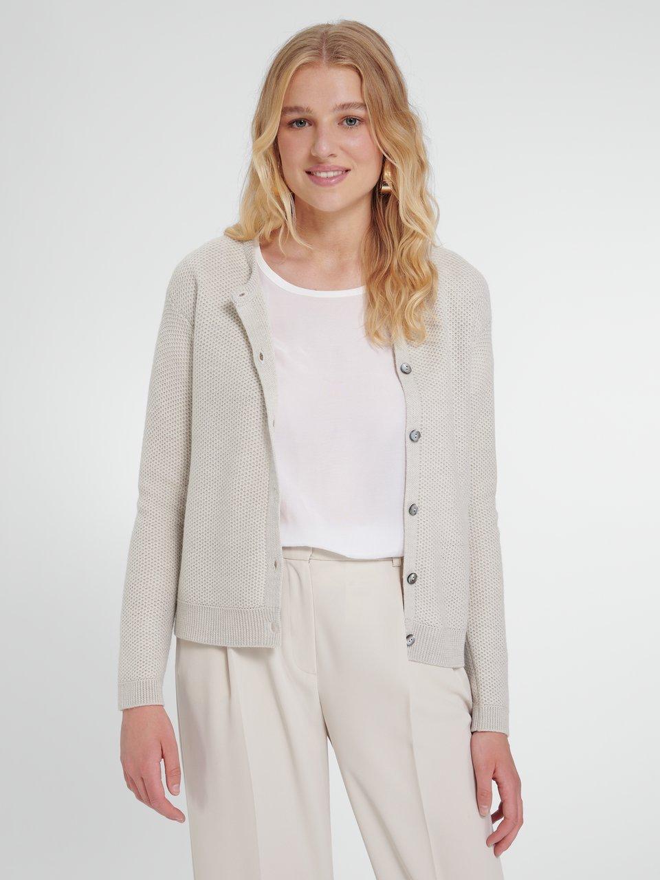 Peter Hahn - Strickjacke aus 100% Schurwolle