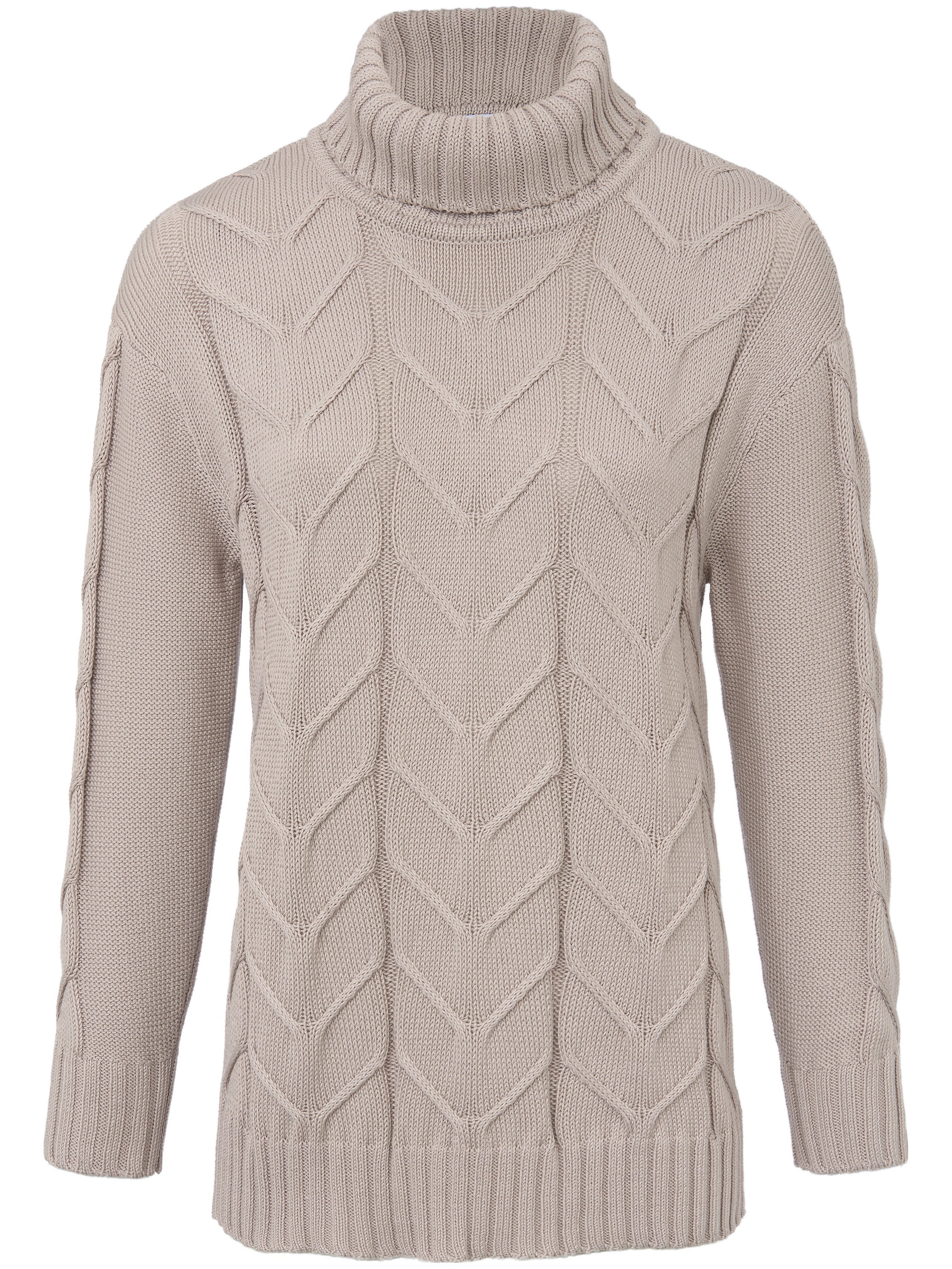 Le pull 100% coton  Looxent beige taille 38