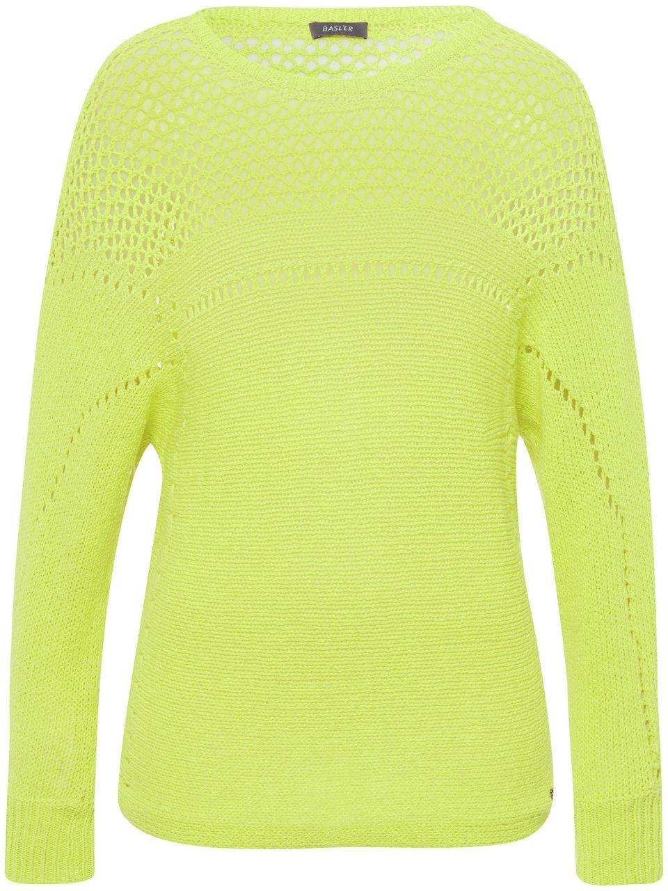 Strick-Pullover BASLER grün günstig online kaufen