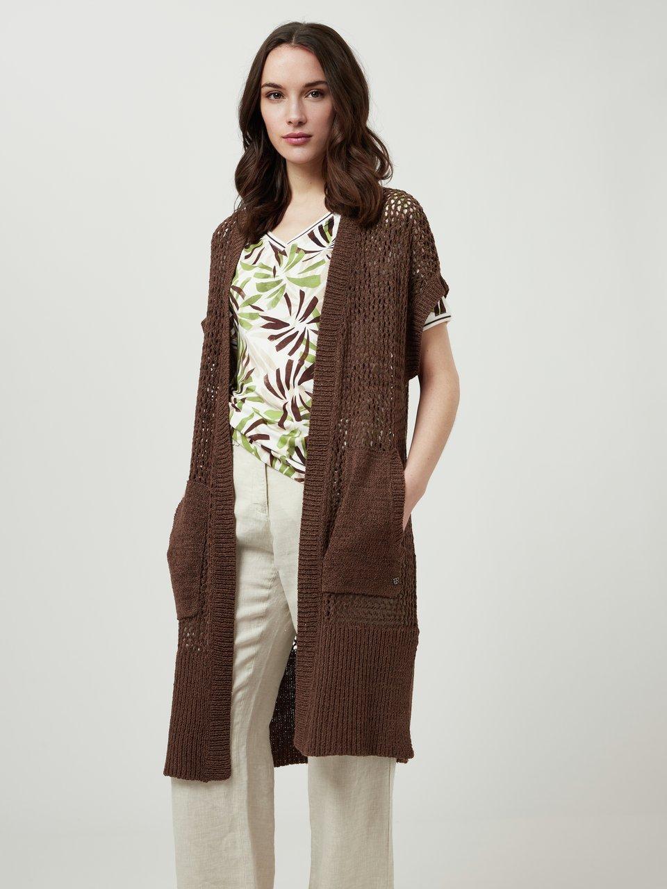 BASLER - Long-Strickjacke