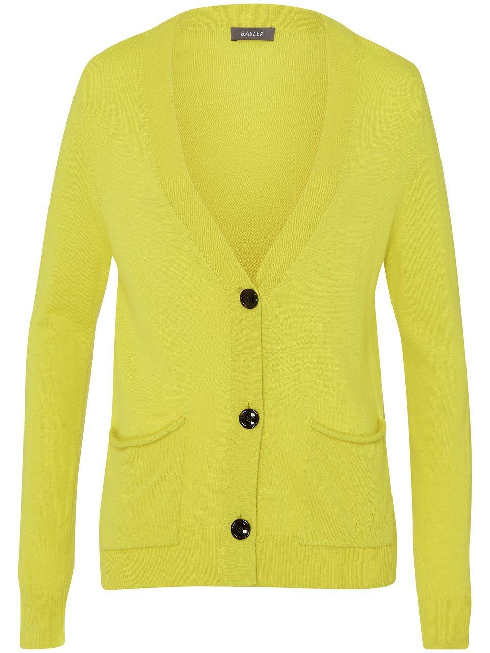 Strick-Cardigan BASLER grün günstig online kaufen
