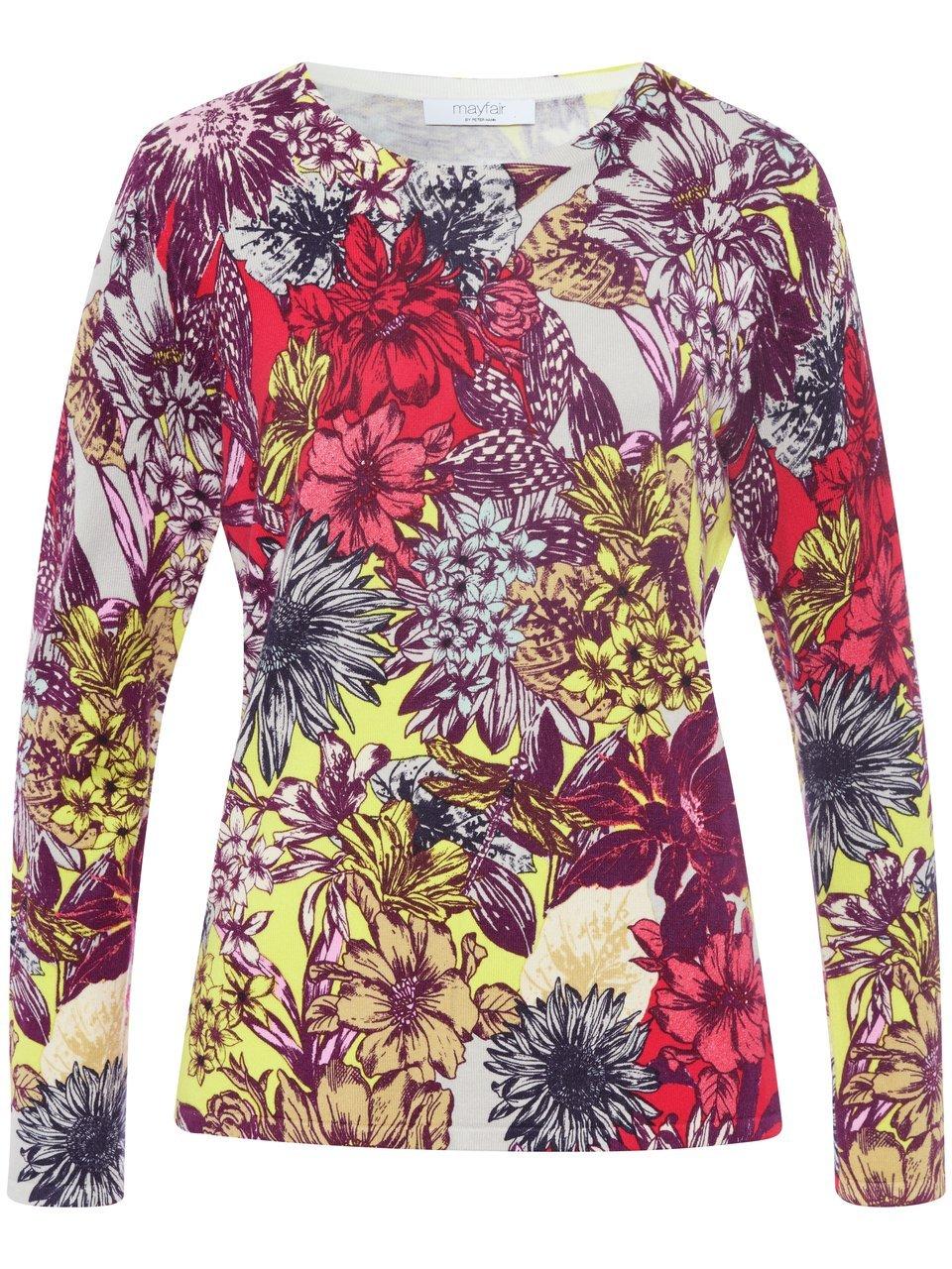 Trui ronde hals Van mayfair by Peter Hahn multicolour