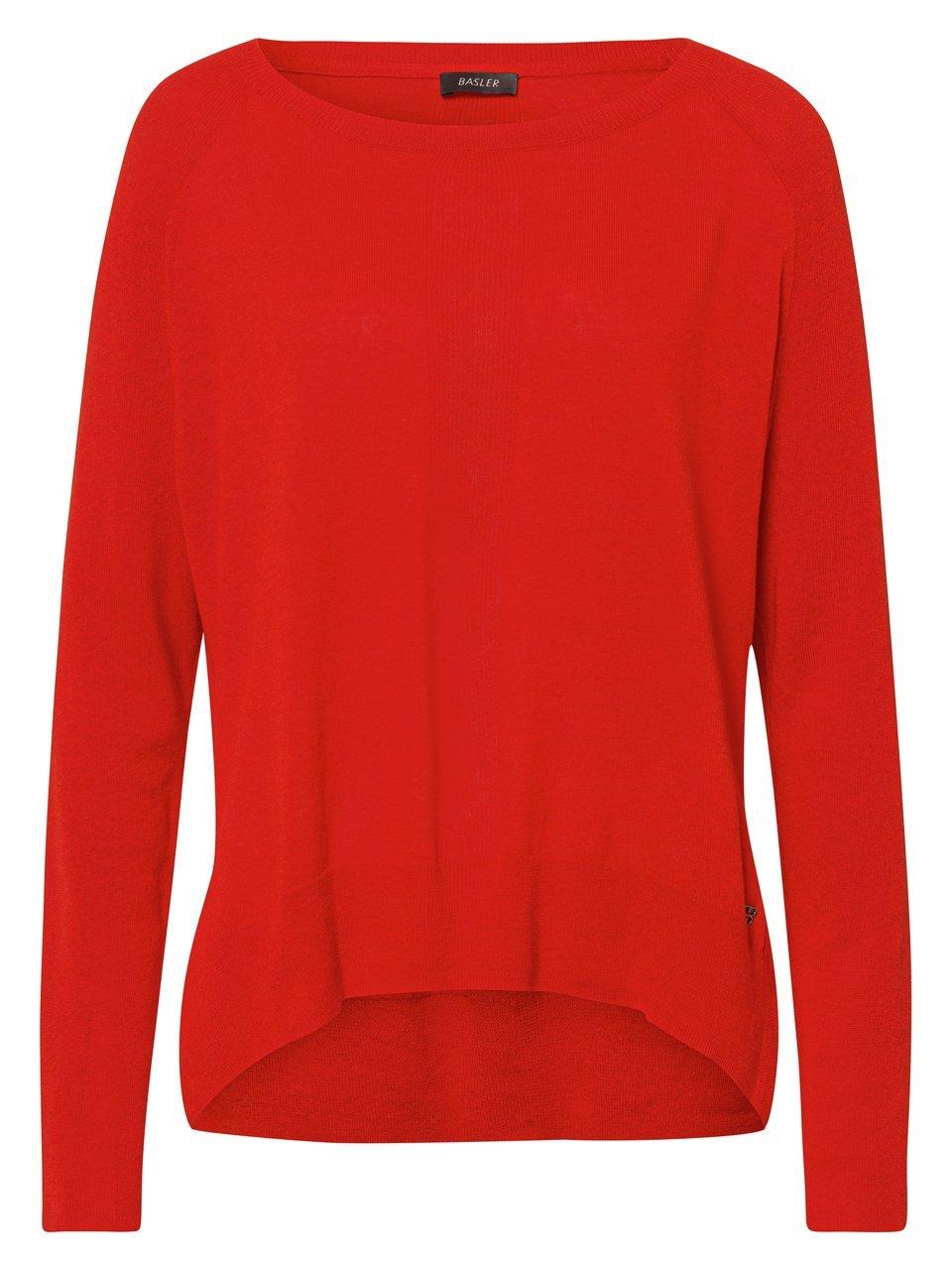Strick-Pullover BASLER rot günstig online kaufen