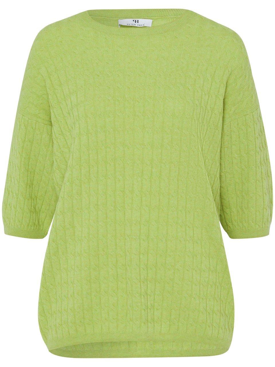 Rundhals-Pullover Peter Hahn grün günstig online kaufen