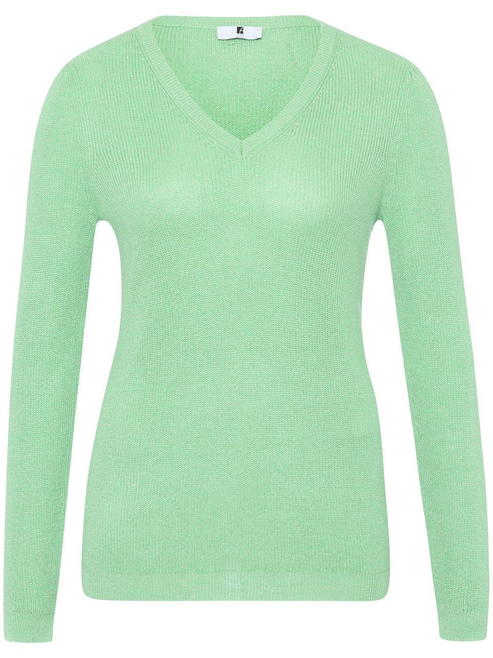 V-Pullover Anna Aura grün günstig online kaufen