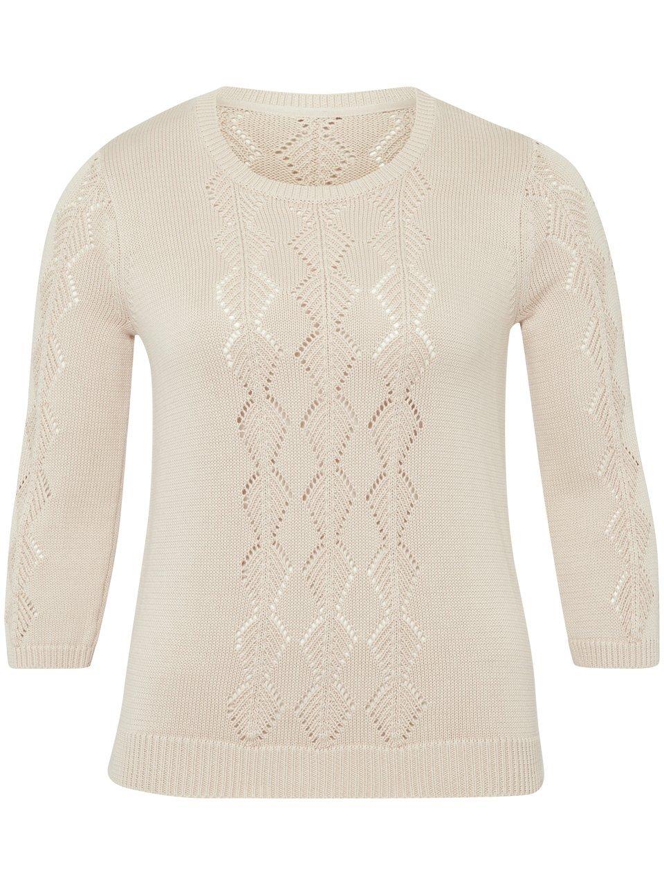 Rundhals-Pullover Anna Aura beige günstig online kaufen