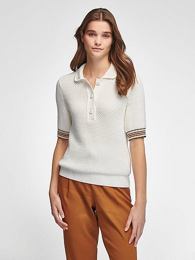 Marc Cain - Polo-Pullover mit 1/2-Arm