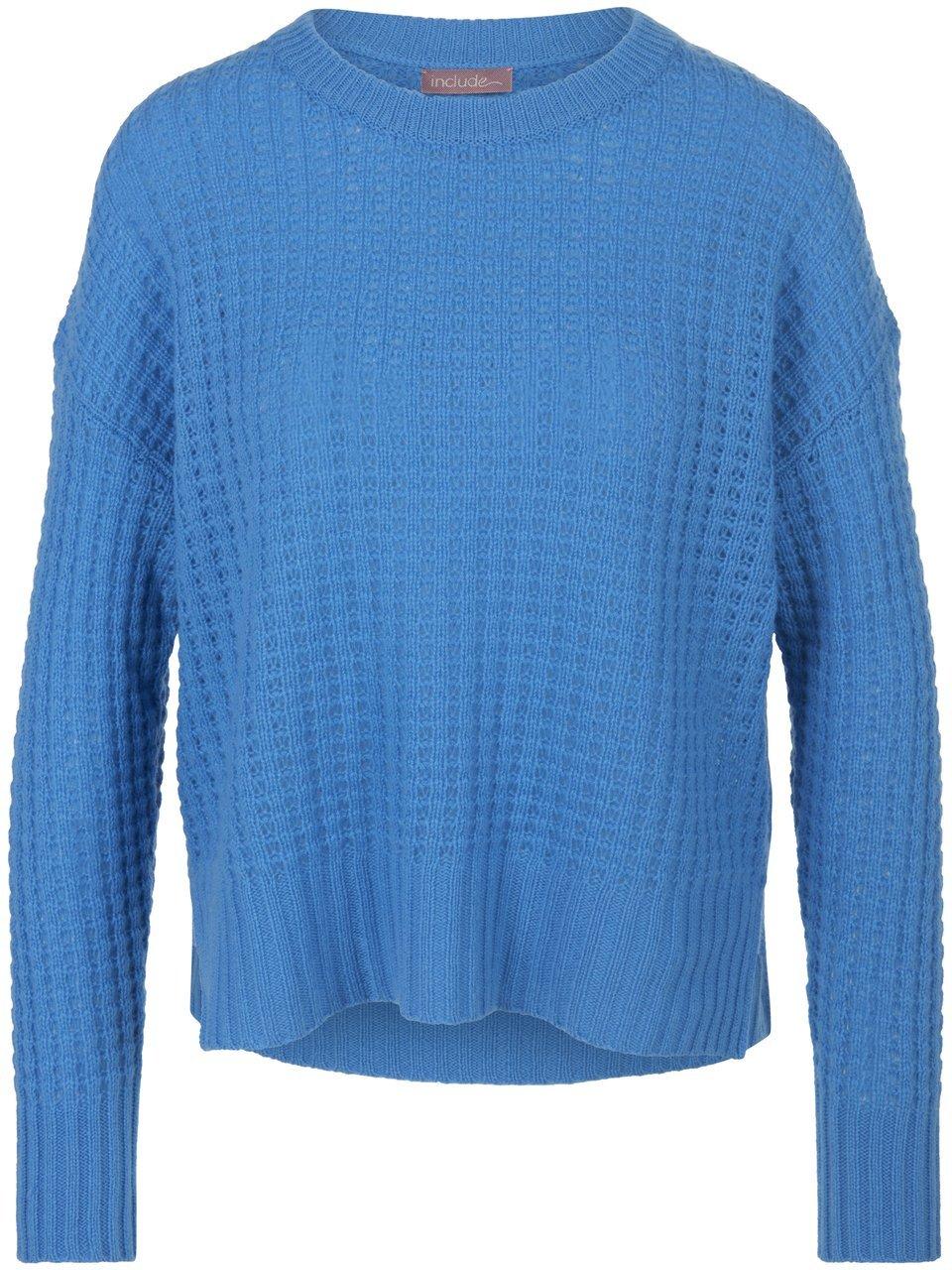 Rundhals-Pullover aus 100% Premium-Kaschmir include blau im Sale-Include 1