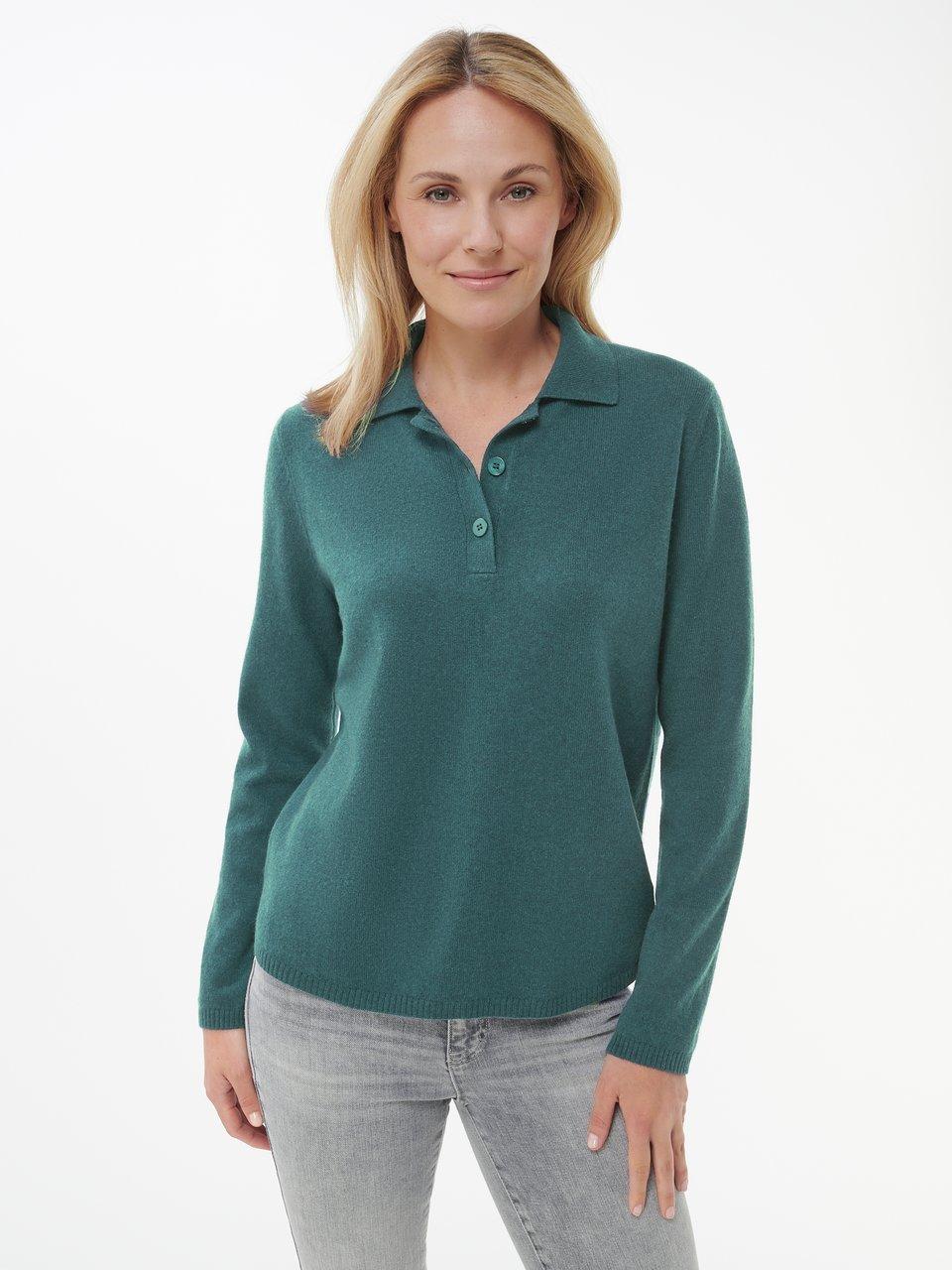 include - Polo-Pullover aus 100% Kaschmir